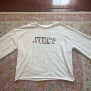 Juicy Couture White Pull Over